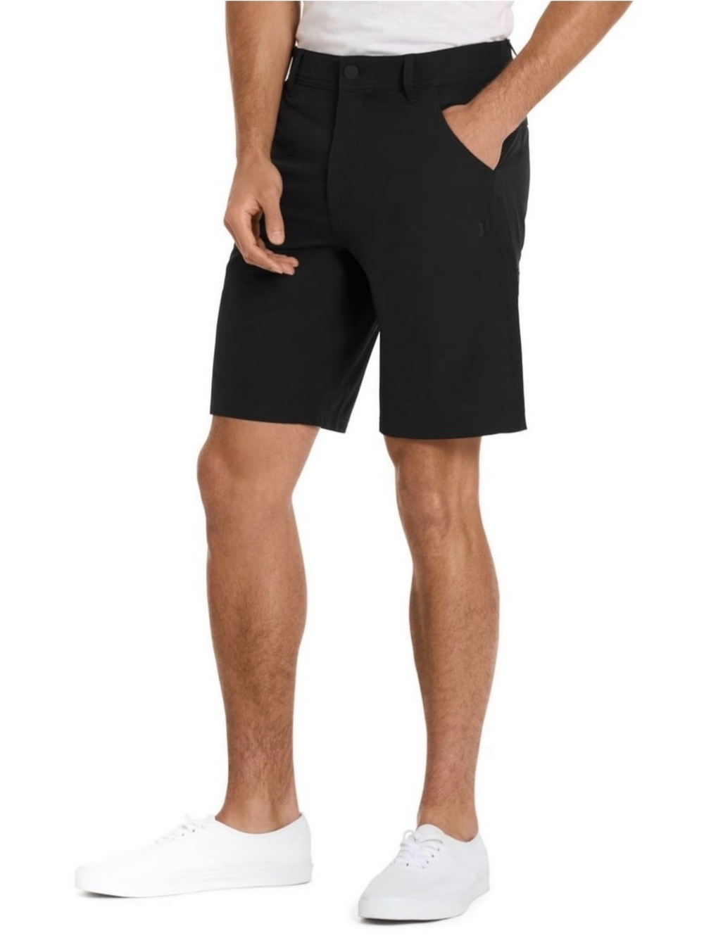 NWT Hurley Trek Hybrid Short Black Size 36